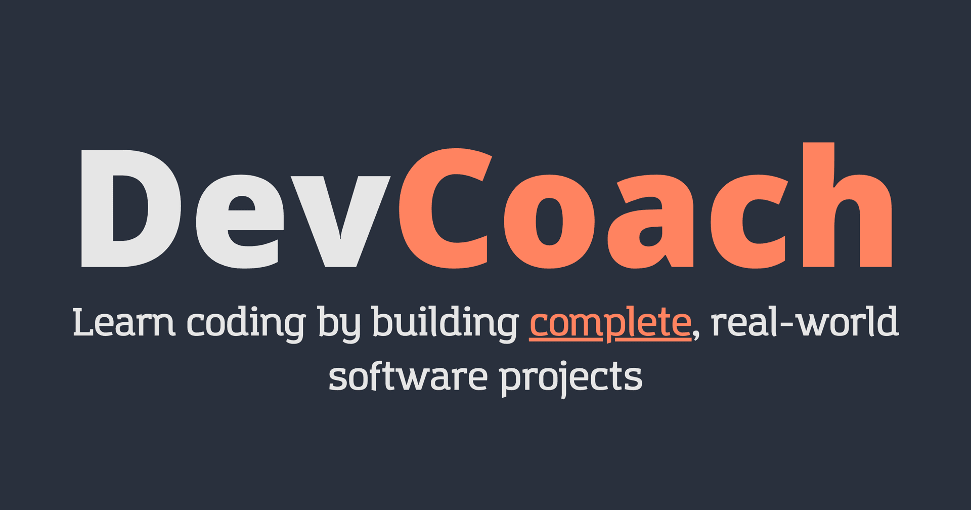DevCoach cover image